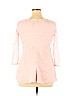 Mom & Co. - Maternity Pink 3/4 Sleeve Blouse Size L - photo 2