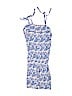 Justice 100% Rayon Print Blue Romper Size 10 - photo 1