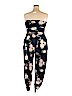 Heart Hips Blue Jumpsuit Size 1X - photo 2