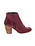 BP. 100% Leather Burgundy Ankle Boots Size 9 - photo 1