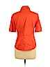 Anne Klein Orange Short Sleeve Button-Down Shirt Size L (petite) - photo 2