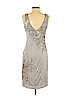 Sue Wong 100% Nylon Gray Cocktail Dress Size 4 - photo 2