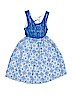Ashley Ann 100% Polyester Blue Dress Size 7 - photo 1