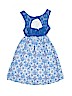 Ashley Ann 100% Polyester Blue Dress Size 7 - photo 2