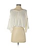Free People White 3/4 Sleeve Top Size XS (petite) - photo 1