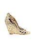 Betsey Johnson Gold Wedges Size 9 1/2 - photo 1