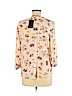 Adrienne Vittadini 100% Rayon Pink 3/4 Sleeve Blouse Size M - photo 2
