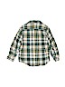 Cherokee 100% Cotton Green Long Sleeve Button-Down Shirt Size XS (kids) - photo 2
