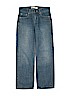 Levi's 100% Cotton Solid Blue Jeans Size 14 - photo 1