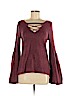 American Eagle Outfitters Burgundy Pullover Sweater Size M - photo 1