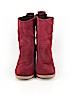 White Mountain Burgundy Ankle Boots Size 8 - photo 2