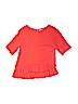 Old Navy 100% Rayon Pink Short Sleeve Blouse Size 10 - 12 - photo 1