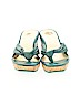 Nine West Teal Wedges Size 8 - photo 2