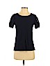 Ann Taylor LOFT 100% Cotton Blue Short Sleeve Top Size XS (petite) - photo 1
