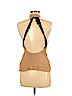 For Love & Lemons 100% Rayon Tan Sleeveless Blouse Size L - photo 2