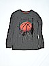 Cat & Jack Gray Long Sleeve T-Shirt Size 12 - 14 - photo 1