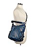 B Makowsky 100% Leather Blue Leather Satchel One size - photo 2