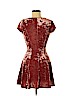 Forever 21 Brown Casual Dress Size S (petite) - photo 2