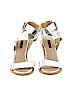 Kenneth Cole REACTION 100% Leather Silver Sandals Size 7 1/2 - photo 2