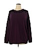 Ava & Viv Purple Sweatshirt Size 1X - photo 1