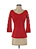 Boden Red 3/4 Sleeve Top Size 4 - photo 1