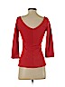 Boden Red 3/4 Sleeve Top Size 4 - photo 2