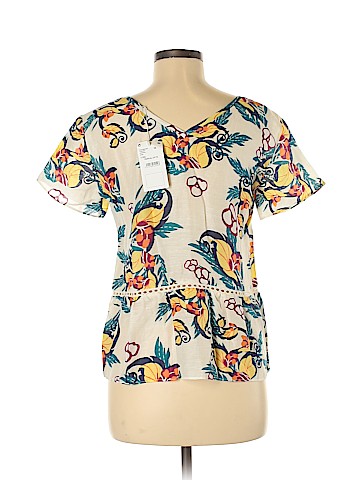 Comptoir des Cotonniers Short Sleeve Blouse (view 2)