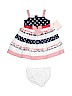Bonnie Baby 100% Cotton White Dress 9-12 MO / 12 MO - photo 1