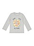 Carter's Graphic Gray Long Sleeve T-Shirt Size 4 - 5 - photo 1