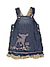 Oilily 100% Cotton Blue Overall Dress Size 104 cm - photo 1