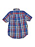 Chaps Blue Short Sleeve Button-Down Shirt Size 10 - 12 - photo 2