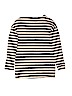 Old Navy 100% Cotton Stripes Black Sweatshirt Size 10 - 12 - photo 2