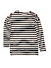 Old Navy 100% Cotton Stripes Black Sweatshirt Size 10 - 12 - photo 1