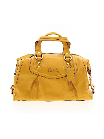 Coach Factory Leather Satchel (view 1)