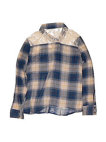 Mudd Girls Long Sleeve Blouse (view 2)