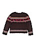 Garnet Hill Print Brown Wool Pullover Sweater Size XL (kids) - photo 2