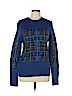 Thakoon Blue Pullover Sweater Size L - photo 1