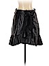Paige 100% Leather Black Leather Skirt Size 4 - photo 1