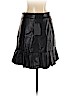 Paige 100% Leather Black Leather Skirt Size 4 - photo 2