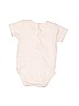 Kissy Kissy 100% Pima Cotton Graphic White Short Sleeve Onesie Size 6-9 mo - photo 2