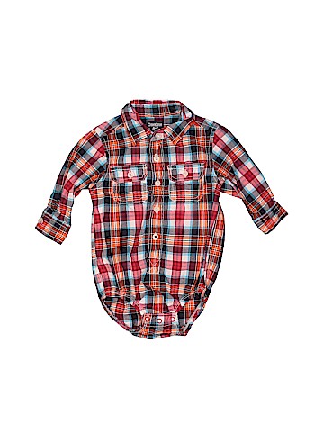 OshKosh B'gosh Long Sleeve Onesie (view 1)