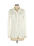 SO 100% Rayon White Long Sleeve Button-Down Shirt Size S - photo 1