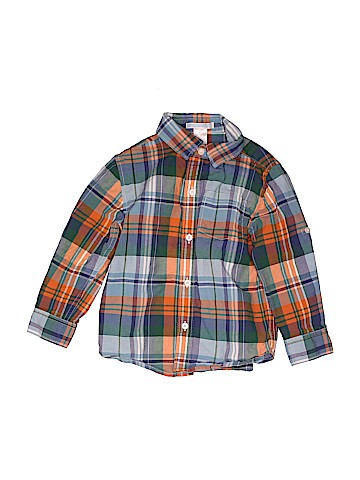 Janie and Jack Long Sleeve Button-Down Shirt (view 1)