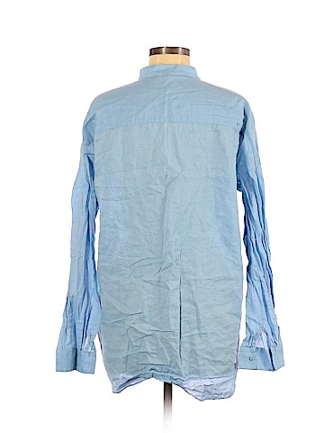 Tibi Long Sleeve Button-Down Shirt (view 2)
