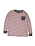 Buzz Cuts 100% Cotton Stripes Red Long Sleeve T-Shirt Size L (youth) - photo 1