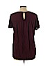 Torrid 100% Rayon Burgundy Short Sleeve Blouse Size L - photo 2
