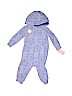 Just One You Made by Carters 100% Polyester Blue Long Sleeve Onesie 6-9 MO / 9 MO - photo 1