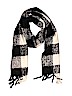 Victoria's Secret 100% Acrylic Checkered-gingham Black Scarf One size - photo 1