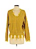 Love Tree 100% Acrylic Yellow Pullover Sweater Size S - photo 1