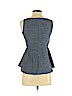 Banana Republic 100% Cotton Blue Sleeveless Blouse Size 0 - photo 2